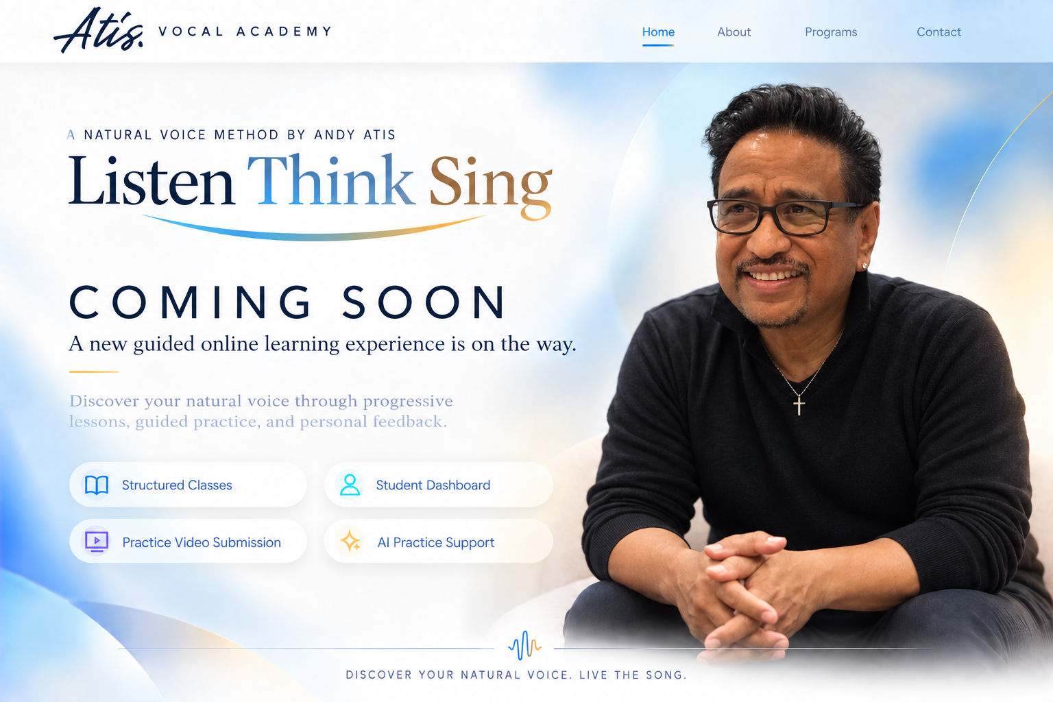 Listen Think Sing by Andy Atis — Coming Soon